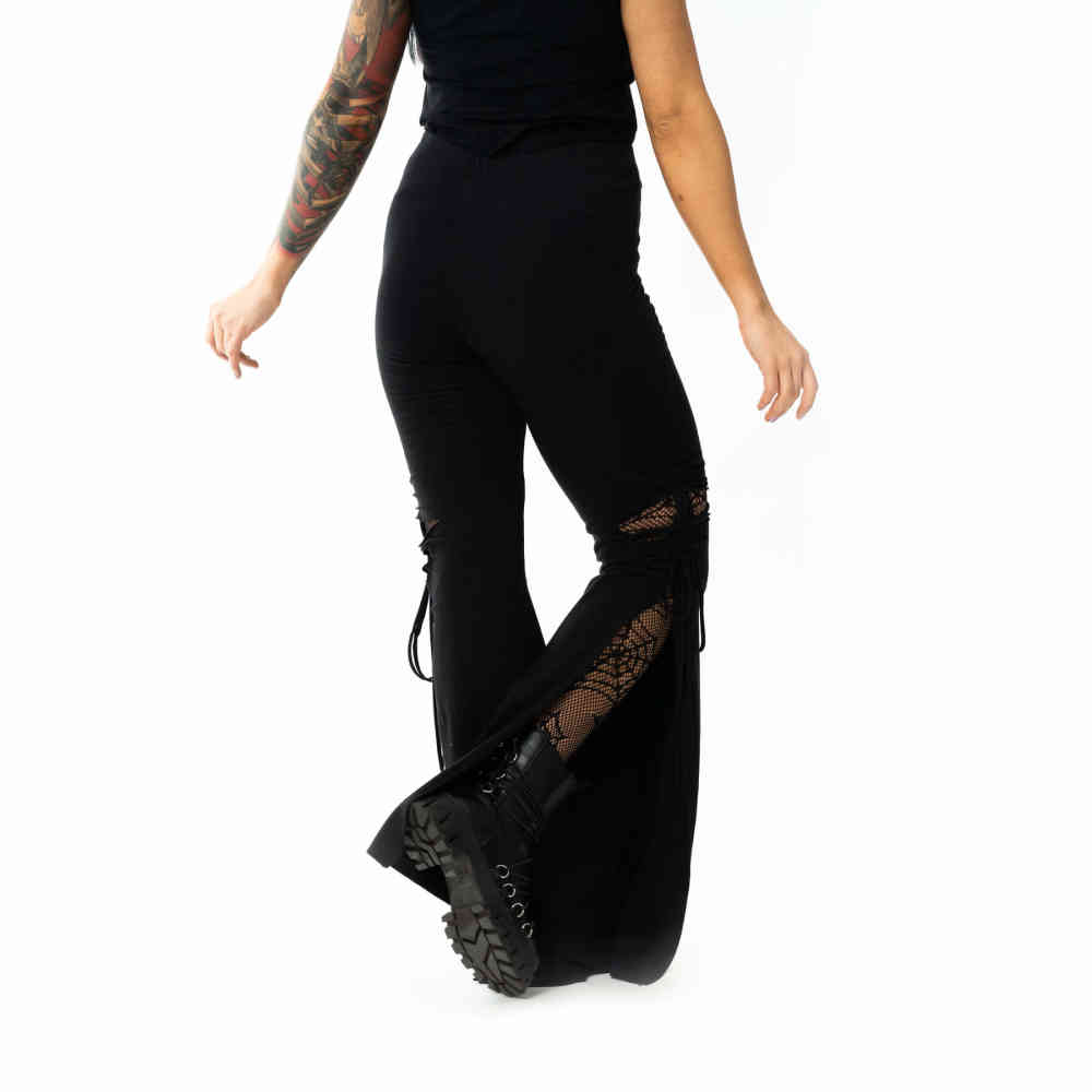 Innocent Lifestyle - Birdie Long Leg Flared broek - Zwart